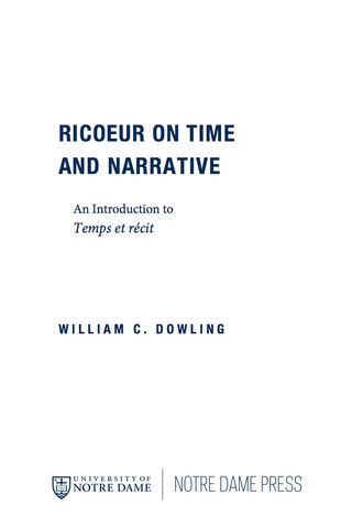 Ricoeur on Time and Narrative
