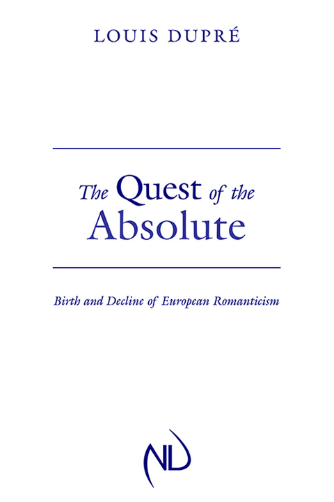 Cover image for book The Quest of the Absolute