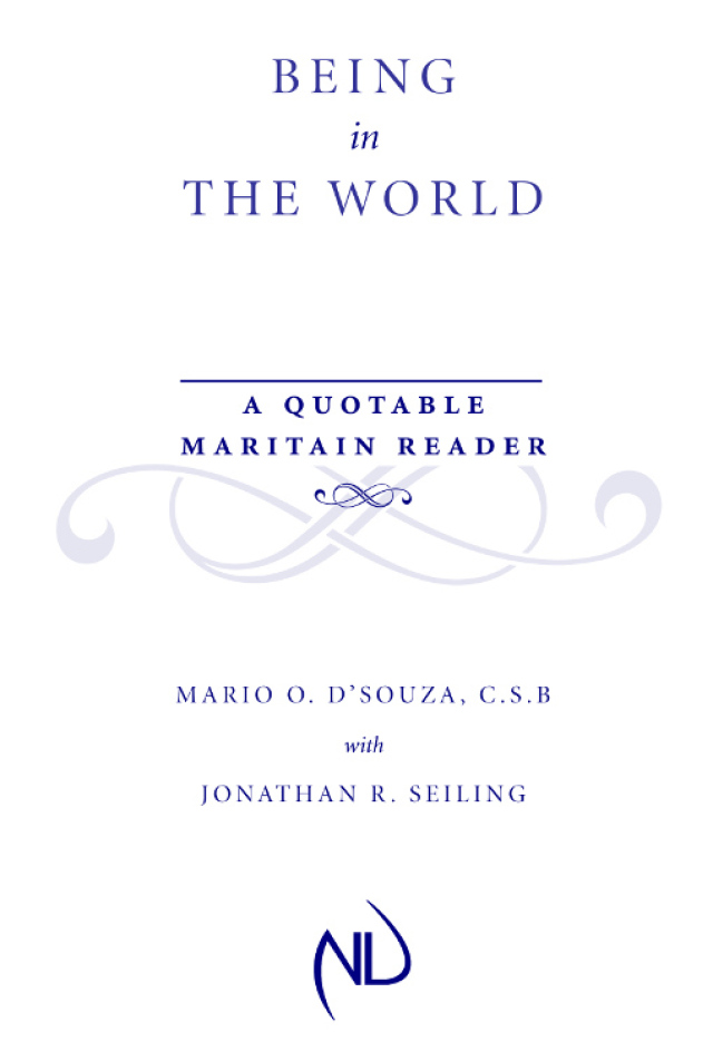 Being in the World