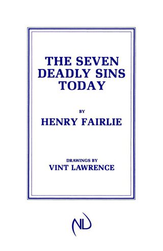 The Seven Deadly Sins Today