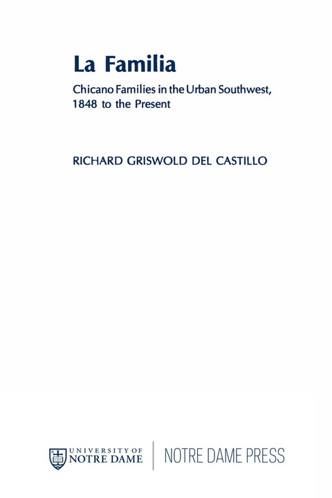 Cover image for book La Familia