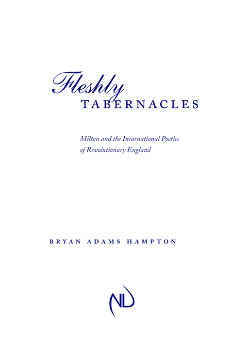 Cover image for book Fleshly Tabernacles