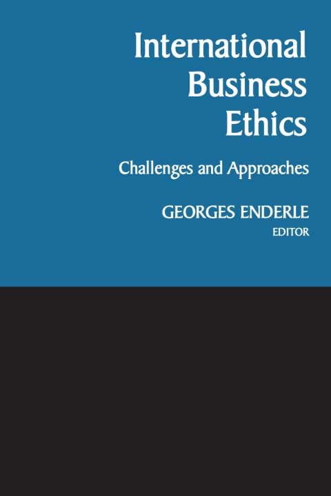 Cover image for book International Business Ethics