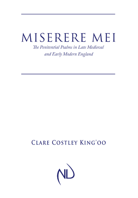Cover image for book Miserere Mei
