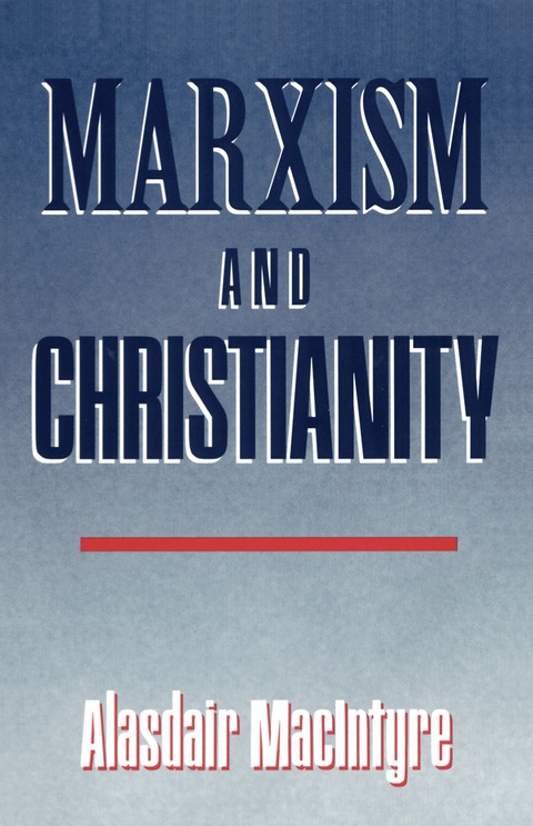 Cover image for book Marxism and Christianity