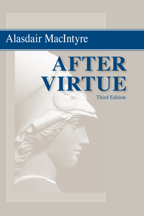 Cover image for book After Virtue