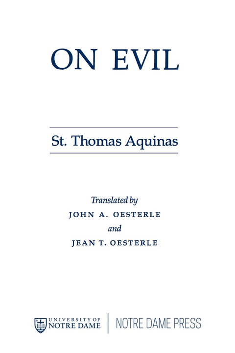 Cover image for book On Evil