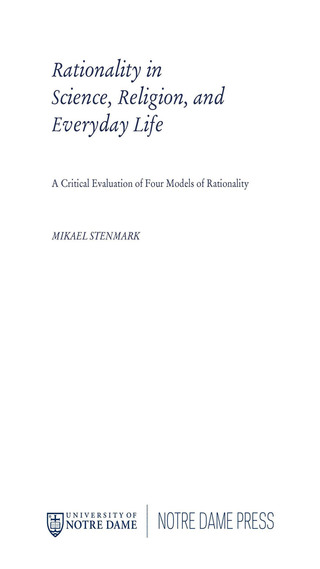 Rationality in Science, Religion, and Everyday Life