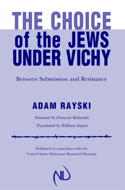 Cover image for book The Choice of the Jews under Vichy