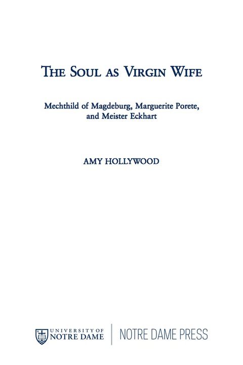 Cover image for book The Soul as Virgin Wife