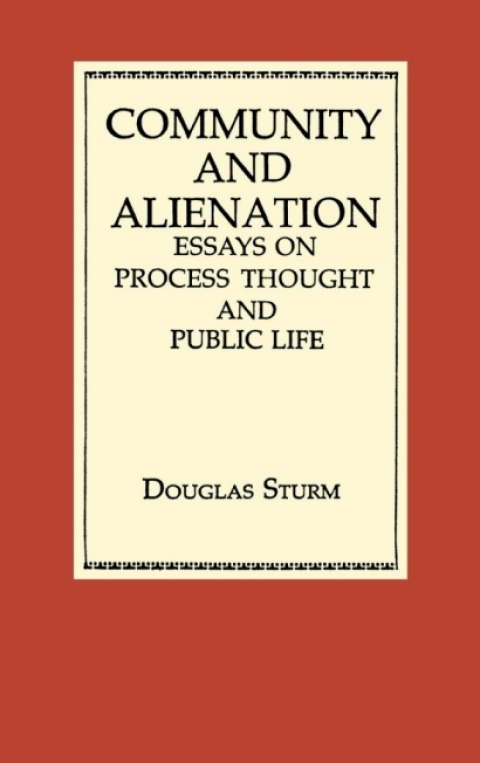Cover image for book Community and Alienation