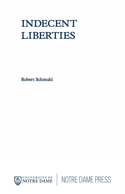Cover image for book Indecent Liberties