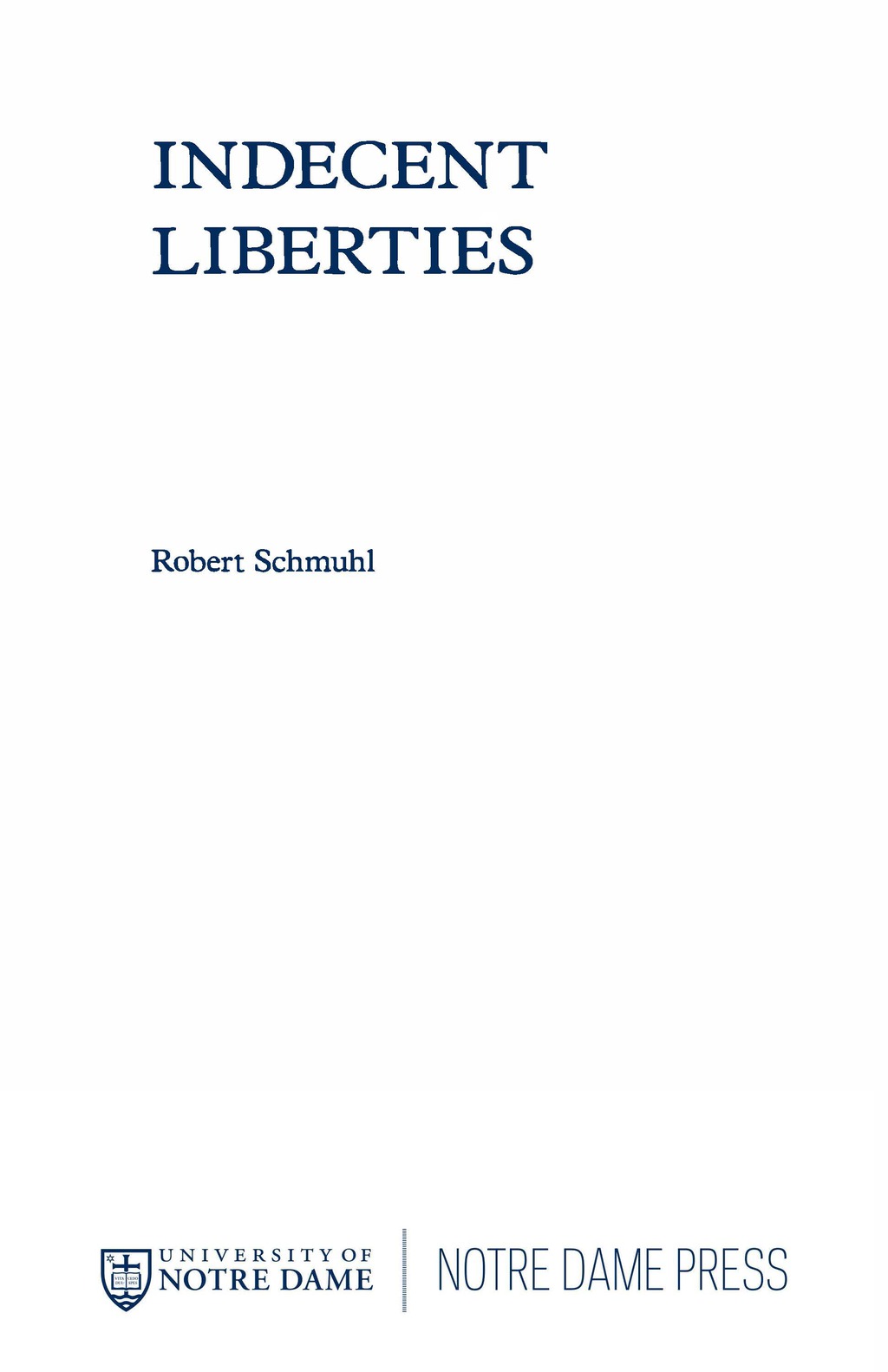Reflowable Indecent Liberties; $17.75