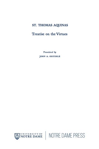 Treatise on the Virtues