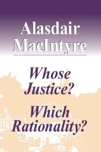 Titelbild: Whose Justice? Which Rationality? 9780268019440