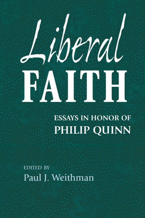 Cover image for book Liberal Faith