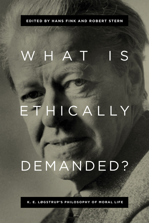 Cover image for book What Is Ethically Demanded?