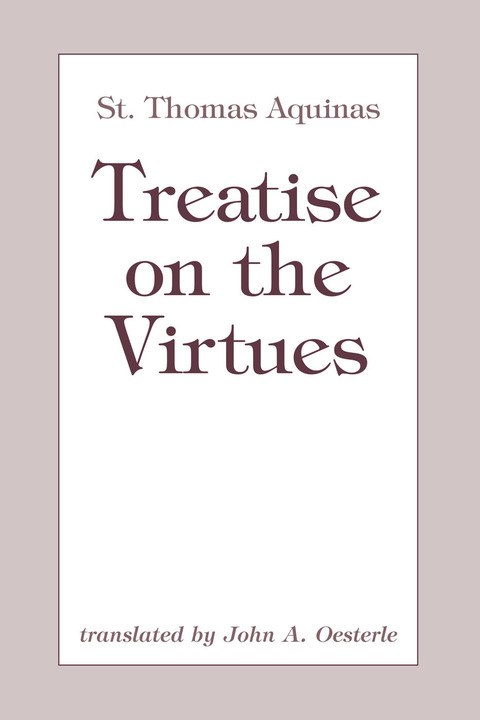 Cover image for book Treatise on the Virtues
