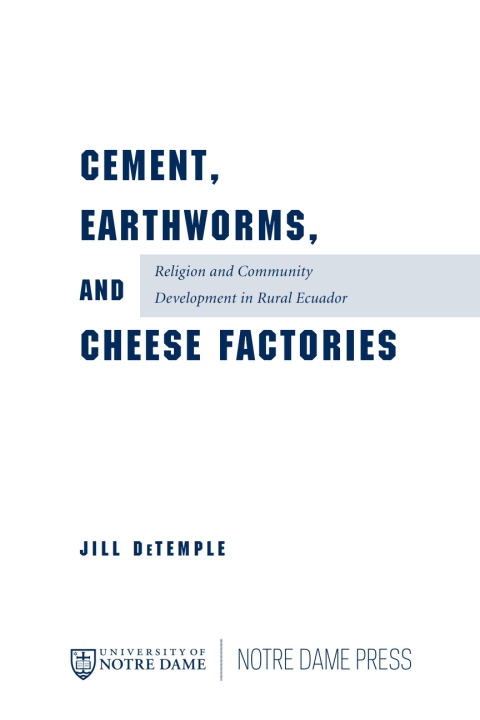 Cover image for book Cement, Earthworms, and Cheese Factories