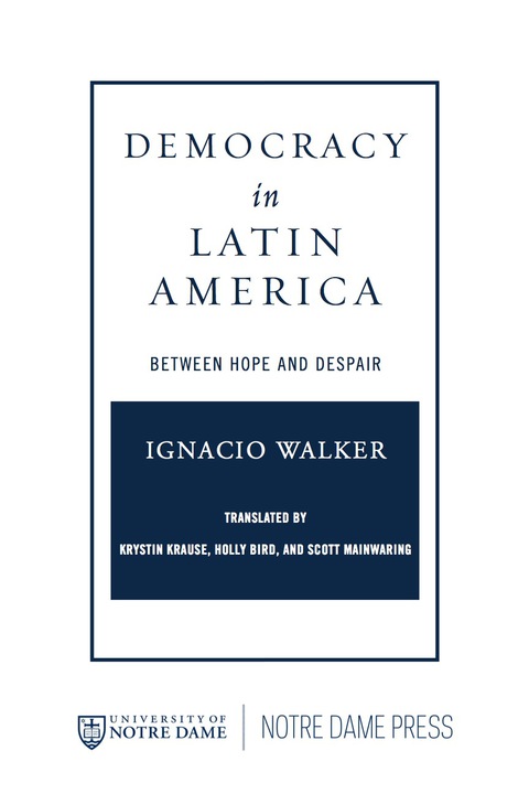 Cover image for book Democracy in Latin America