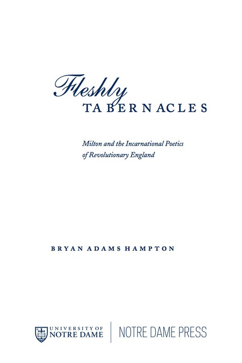 Cover image for book Fleshly Tabernacles