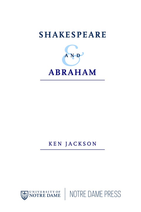 Cover image for book Shakespeare and Abraham