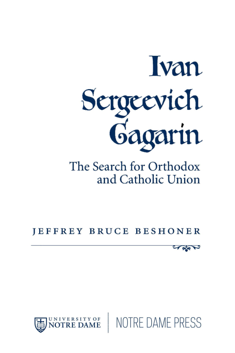 Cover image for book Ivan Sergeevich Gagarin