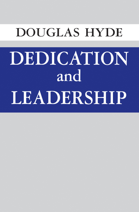 Cover image for book Dedication and Leadership
