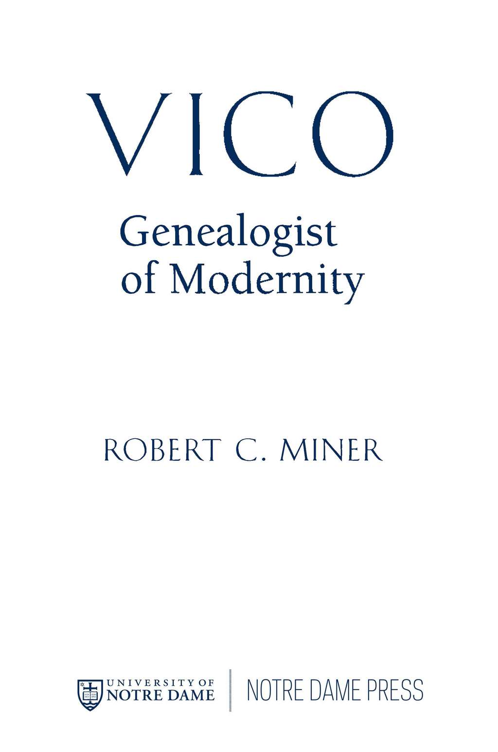 Reflowable Vico, Genealogist of Modernity; $25.52