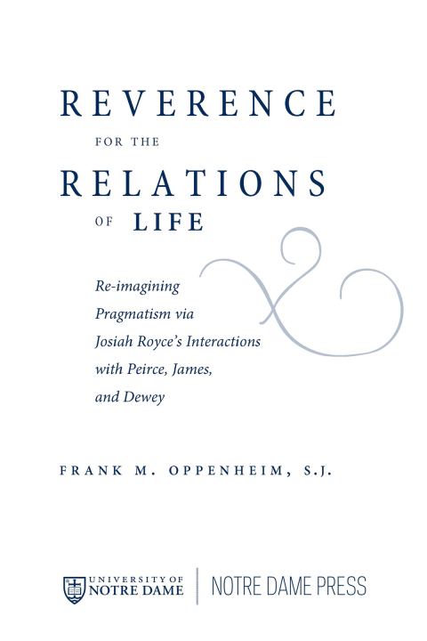 Cover image for book Reverence for the Relations of Life
