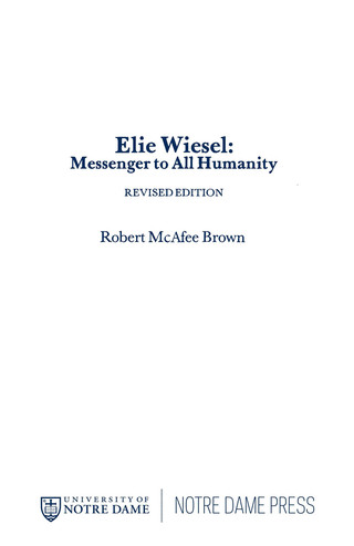 Elie Wiesel
