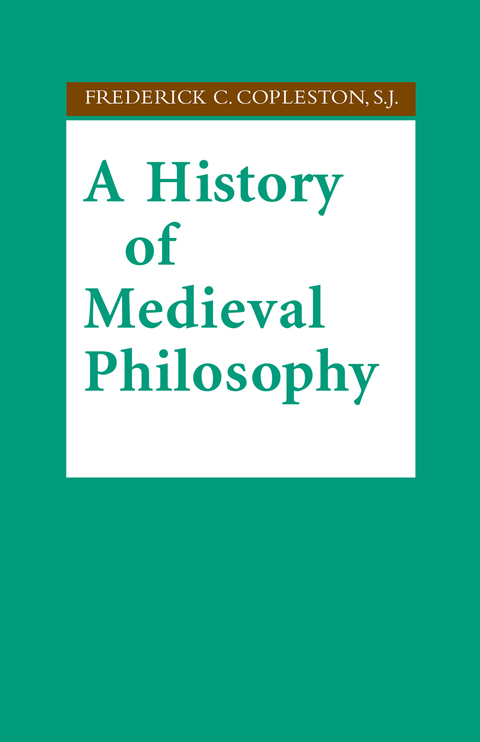 Cover image for book A History of Medieval Philosophy
