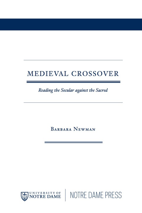 Cover image for book Medieval Crossover