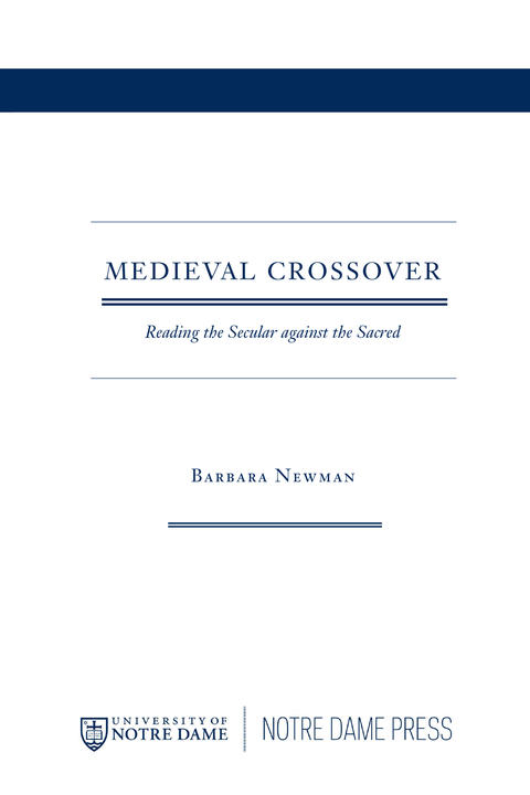 Cover image for book Medieval Crossover