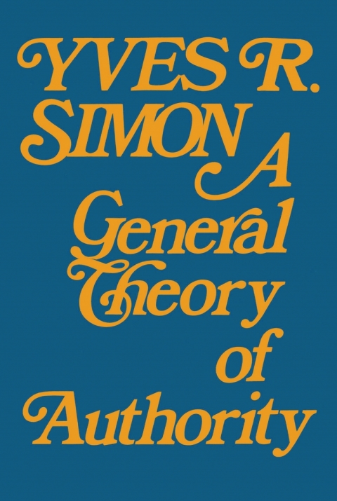 Cover image for book General Theory of Authority, A