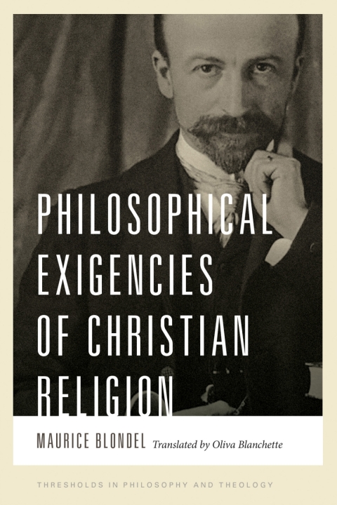 Cover image for book Philosophical Exigencies of Christian Religion