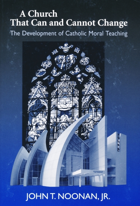 Cover image for book A Church That Can and Cannot Change