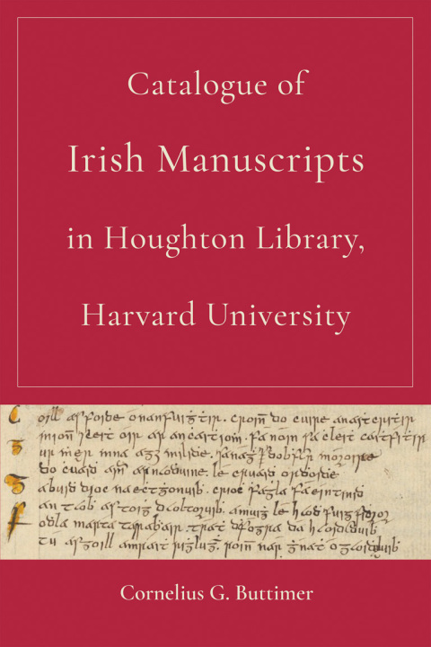 Cover image for book Catalogue of Irish Manuscripts in Houghton Library, Harvard University
