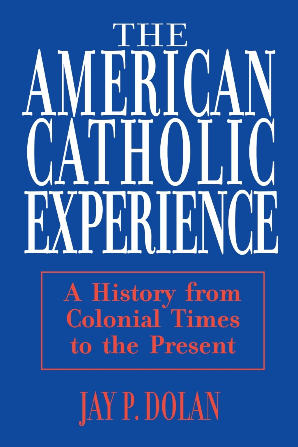 Page Fidelity American Catholic Experience; $28.85