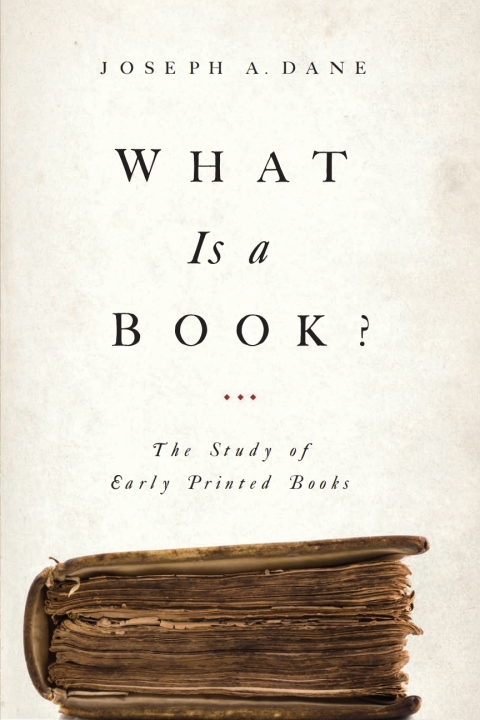 Cover image for book What Is a Book?