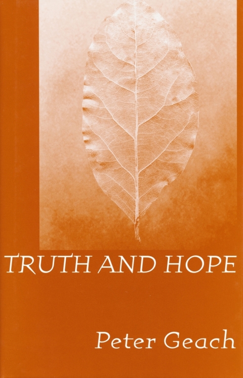 Cover image for book Truth and Hope