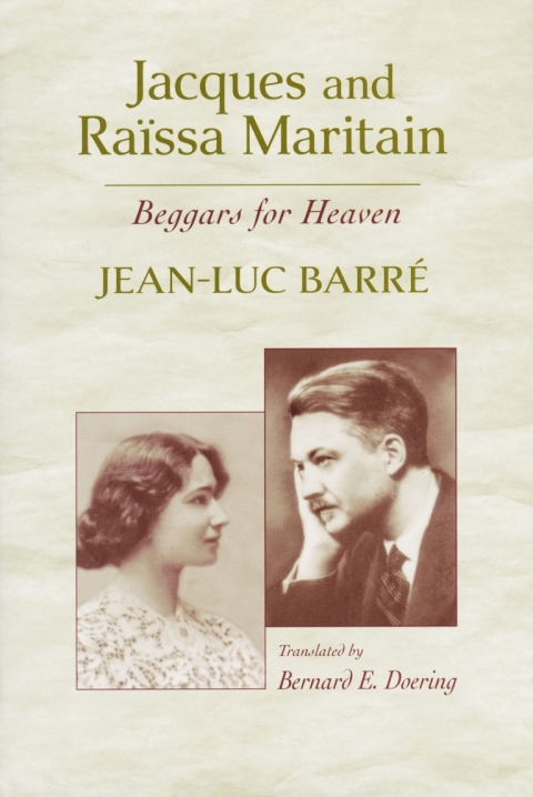 Cover image for book Jacques and Raïssa Maritain
