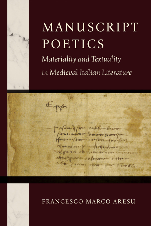 Cover image for book Manuscript Poetics