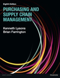 PURCHASING AND SUPPLY CHAIN MANAGEMENT