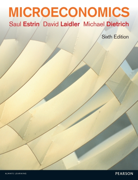 Cover image for book Estrin: Microeconomics