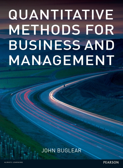 Cover image for book Quantitative Methods for Business & Management