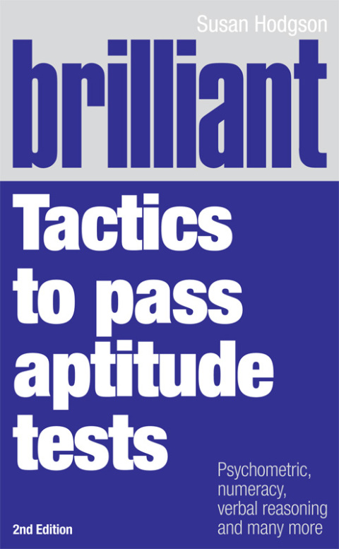 Cover image for book Brilliant Tactics to Pass Aptitude Tests