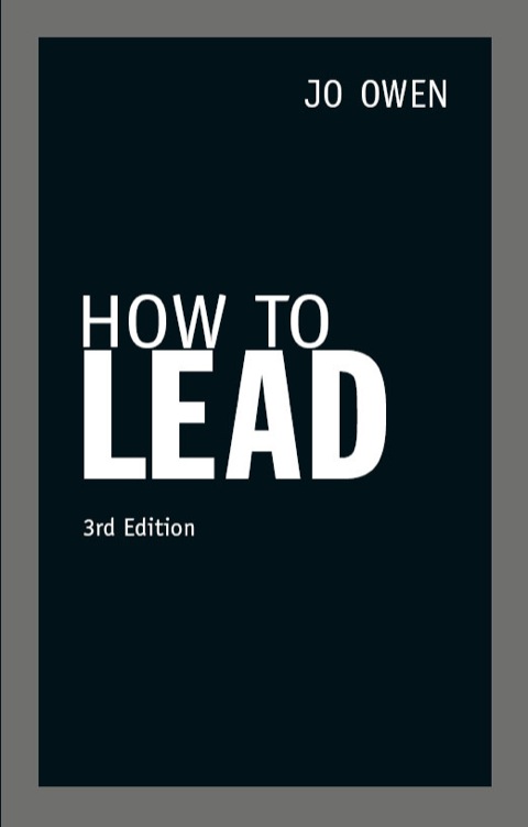 Cover image for book How to Lead