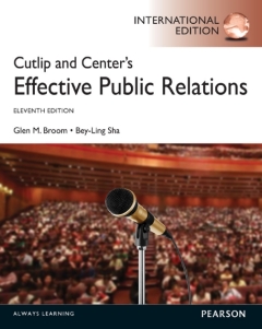 CUTLIP AND CENTERS EFFECTIVE PUBLIC RELATIONS
