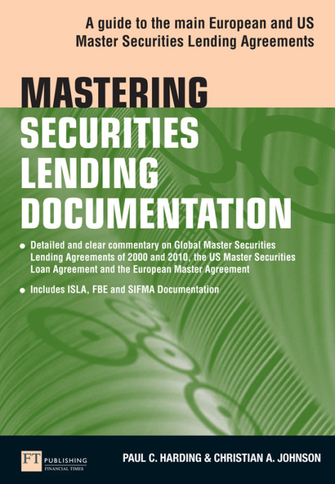 Cover image for book Mastering Securities Lending Documentation